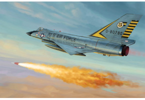 Сборная модель 1/72 Американский истребитель F-106A Delta Dart Трумпетер 01682