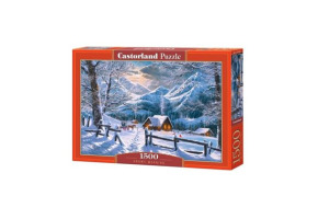 Puzzle Snowy morning 1500 pieces