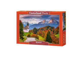 Puzzle Autumn in the Bavarian Alps, Germany 2000 pieces