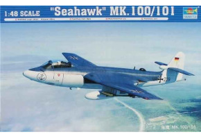 Сборная модель 1/48 Самолет "Seahawk" MK.100/101 Трумпетер 02827