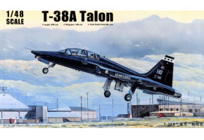 Сборная модель 1/48 Учебно-тренировочный самолет США Т-38А "Food Talon" Трумпетер 02852