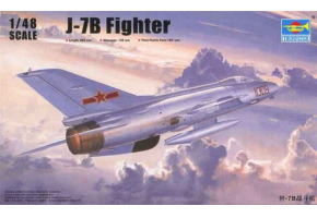Сборная модель 1/48 Истребитель J-7B Трумпетер 02860