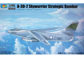Сборная модель 1/48 Стратегический бомбардировщик A-3D-2 Skywarrior Трумпетер 02868