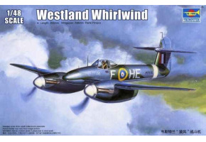 Сборная модель 1/48 Самолет Westland Whirlwind Трумпетер 02890