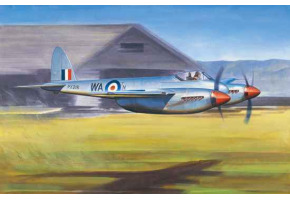 Сборная модель 1/48 Самолет De Havilland "Wasp" F.1 Fighter Трумпетер 02893