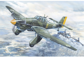 Сборная модель 1/24 Бомбардировшик Ju 87 Stuka Трумпетер 02420