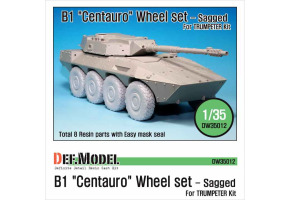 B1 Centauro RCV Sagged Wheel set 