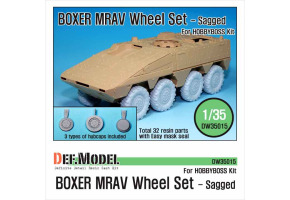 GTK Boxer MRAV Sagged Wheel set 