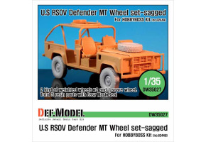 U.S RSOV Defender "MT" Sagged wheel set
