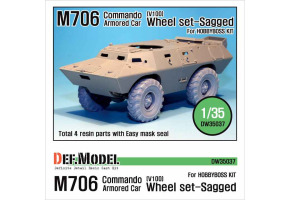 U.S M706(V100) Commando sagged wheel set
