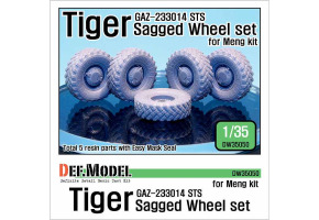 GAZ-233014 STS Tiger Sagged Wheel set 