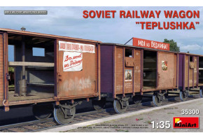 Советский Железнодорожный Вагон “ТЕПЛУШКА”