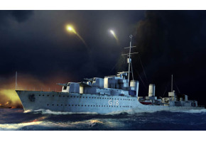Сборная модель 1/350 Эсминец HMS Zulu Destroyer 1941 Трумпетер 05332