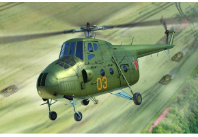 Сборная модель 1/48  вертолет Ми-4 Гончая Трумпетер 05816