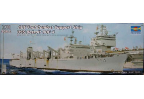 Збірна модель 1/700 корабель підтримки  США Detroit (AOE-4) Trumpeter 05786