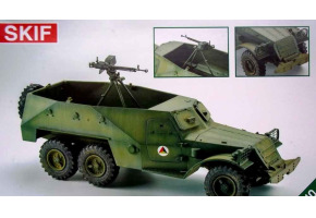 >
  Assembly model 1/35 BTR-152 with DShK
  machine gun SKIF MK240