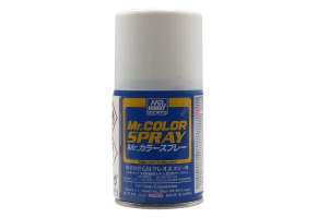 Аэрозольная краска Flat White / Матовый белый Mr. Color Spray (100 ml) S62