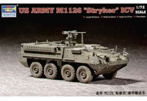 Scale model 1/72 armored vehicle Stryker Trumpeter 07255