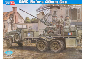 Buildable model GMC Bofors 40mm Gun