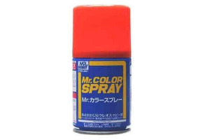 Аэрозольная краска Shine Red / Блестящий Красный Mr.Color Spray (100 ml) S79