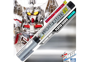 Gundam Marker EX Gundam Plated Silver / Маркер ЕХ  Серебреное Покрытие XGM100
