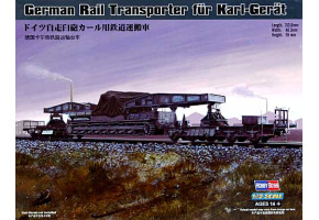 Buildable model German Rail Transporter for Karl-Geraet