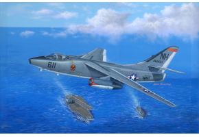 Сборная модель 1/48 Самолет EA-3B SkyWarrior Strategic Bomber Трумпетер 02871