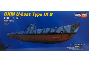 Сборная модель 1/700 подлодка DKM U-boat Type Ⅸ B HobbyBoss 87006