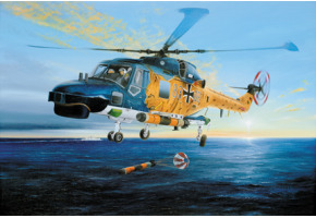 Scale model 1/72 of Westland Lynx MK.88 helicopter HobbyBoss 87239