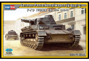 Сборная модель 1/35 немецкого танка Panzerkampfwagen IV Ausf C ХоббиБосс 80130