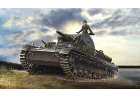 Buildable model German medium tank Panzerkampfwagen IV Ausf D / TAUCH