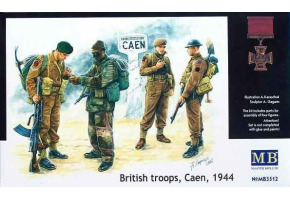 Британські війська, Кан, 1944 рік