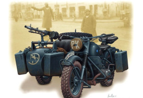 German motorcycle, WWII
