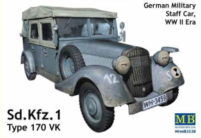 Sd. Kfz. 1 Type 170 VK, German military staff car, WW II era