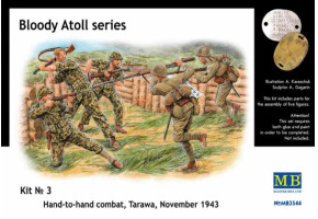 "Bloody Atoll series. Kit No 3", Hand-to-hand combat, Tarawa, November 1943.