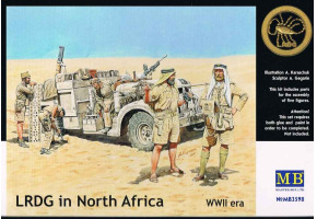 «LRDG в Северной Африке, эпоха Второй мировой войны»