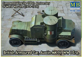 "British Armoured Car, Austin, MK IV, WW I Era"