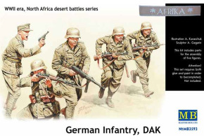 Немецкая пехота DAK, Вторая мировая война, Серия боев в пустыне Северной Африки