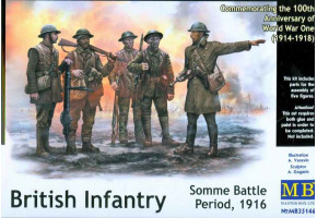 >
  British Infantry, Somme Battle Period,
  1916