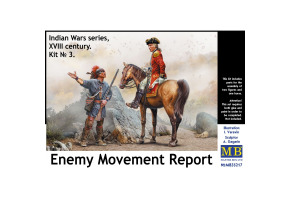 Report on the movement of the enemy. xviii century. set #3