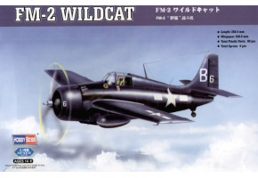Buildable model of the American fighter FM-2 Wildcat