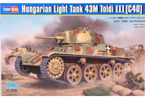 Buildabl model Hungarian Light Tank 43M Toldi III(C40)