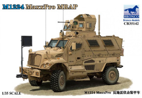 Scale model 1/35 armored car M1224 MaxxPro MRAP Bronco 35142