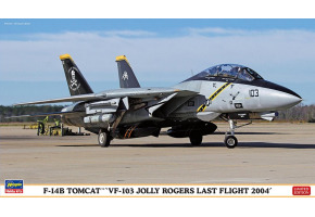 Збірна модель літака F-14B TOMCAT "VF-103 JOLLY ROGERS LAST FLIGHT 2004" 1/72