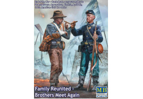 "Family Reunited - Brothers Meet Again. End of the War - American Civil War series