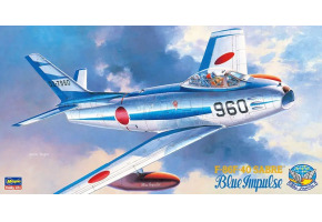 Збірна  модель F-86F-40 SABRE "BLUE IMPULSE"PT15 1:48