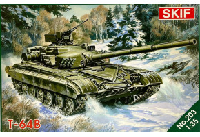 Assembly model 1/35 Tank T-64B SKIF MK203