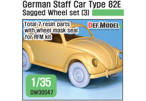 German Staff Car Type 82E Wheel set 03 ( for RFM 1/35)