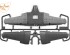 preview Збірна модель літак 1/72 Mitsubishi Ki-51 Sonia Clear Prop 72011