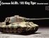 preview Assembly model 1/72 german tank Sd.Kfz.182 Royal Tiger (Henschel turret) Trumpeter 07201
